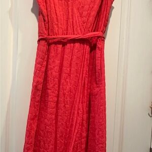 a new day Coral Midi Dress